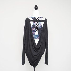 Aritzia Wilfred Super Soft Drape Back Shirt